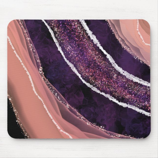 Mousepad Elegante Modern Gemstone (Frente)