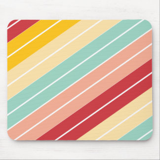 Mousepad Elegante Personalizado com Listras Retro