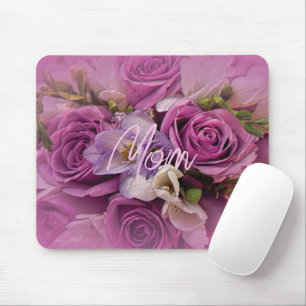 Mousepad Elegante Rose Bouquet