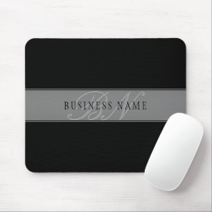 Mousepad Elegante Roteiro Editável Nome Empresarial/outro T