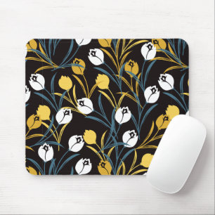 Mousepad Elegante Tulip Floral