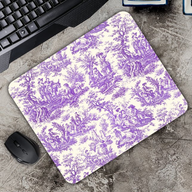Mousepad Elegante vintage toile de jouy (Criador carregado)