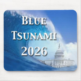 Mousepad Eleição Tsunami Azul 2026