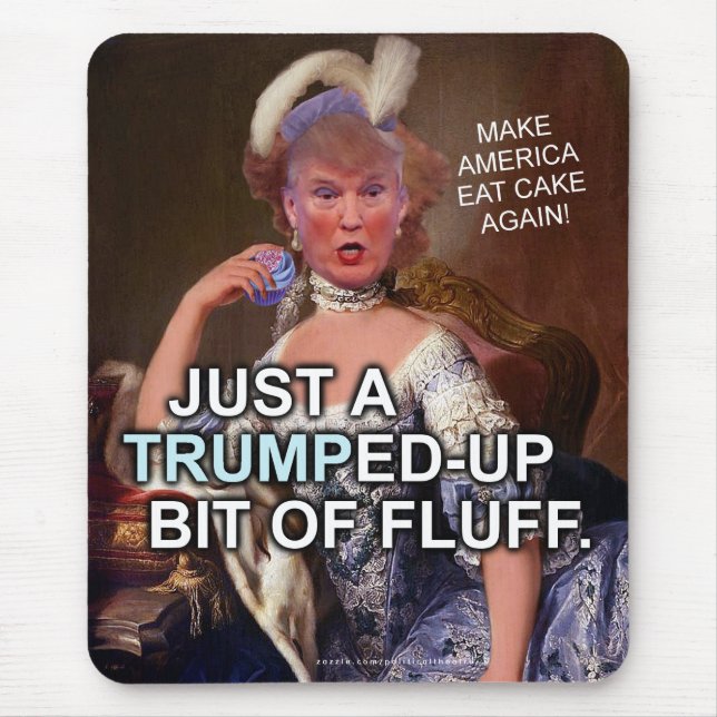Mousepad Eleições Anti Donald Trump Marie Antonieta 2020 (Frente)