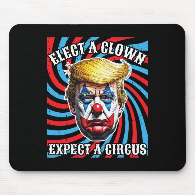 Mousepad Eleita Um Palhaço Esperando Um Circo (Frente)