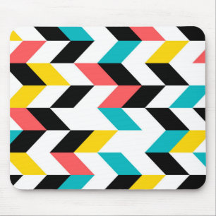 Mousepad Elemento gráfico colorido, geométrico, legal, ú