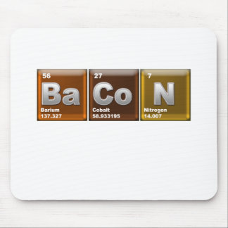 Mousepad Elementos do bacon