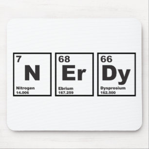 Mousepad Elementos Nerdy