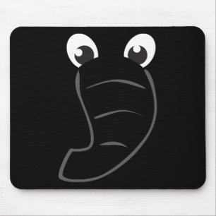 Mousepad Elephon Face Cute Kids Halloween Costume Animal G
