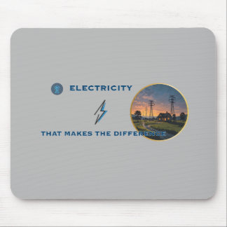 Mousepad Eletricidade em energia: Lit Home em uma Selvagem 