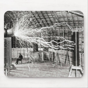 Mousepad Eletricidade Nikola Tesla