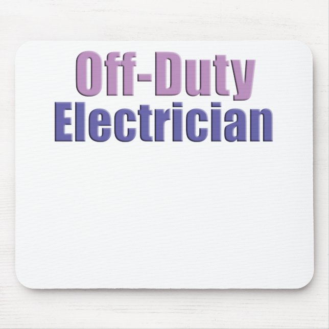 Mousepad Eletricista Fora de Serviço (Frente)