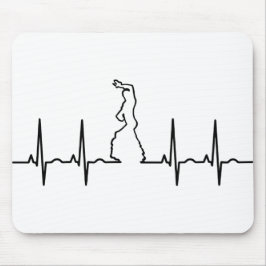 Mousepad Eletrocardiograma com Flamenca