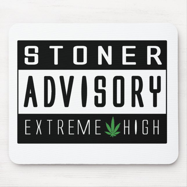 Mousepad Elevação extrema de advertência (Frente)
