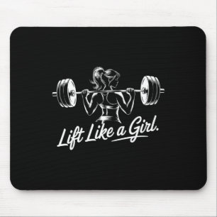 Mousepad Elevante Como Uma Rapariga - Design De Erradicação