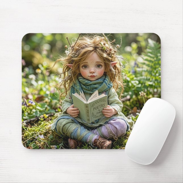 Mousepad Elfo da Primavera (Com mouse)