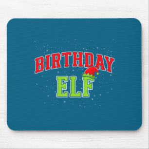 Mousepad Elfo de Aniversário Natal Família Correspondência