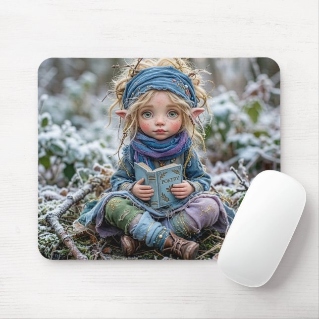 Mousepad Elfo de Inverno (Com mouse)