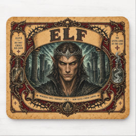 Mousepad Elfo, Monstro de Circo Vintage