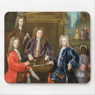 Mousepad Elihu Yale (1648-1721) o segundo duque de Devonshi