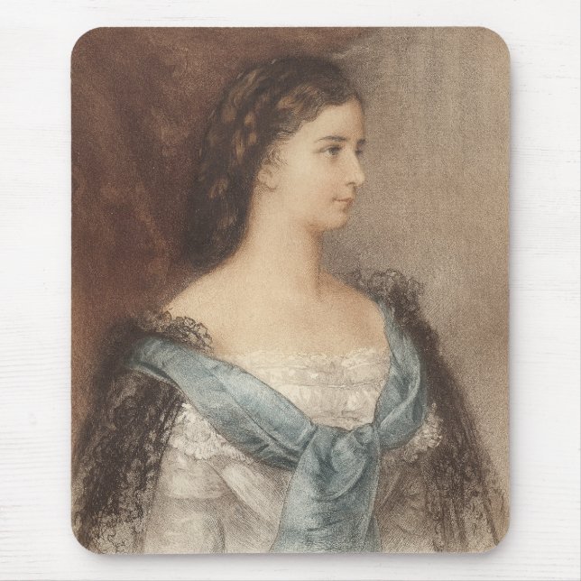 Mousepad Elisabeth de Baviera - imperatriz Sisi - Hapsburgs (Frente)