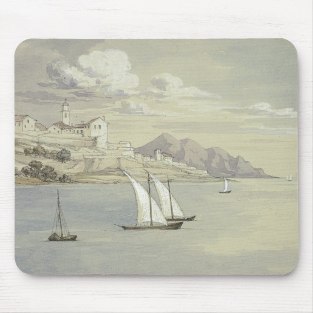 Mousepad Elizabeth Murray - Portofino do mar, Génova (Frente)
