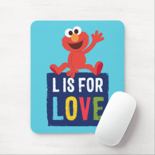 Mousepad Elmo L é de Amor