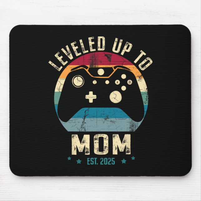 Mousepad Em Breve Ser Mãe 2025 Engraçado Eu Levei Para A Ma (Frente)