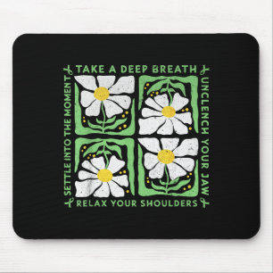 Mousepad Em Maio Usamos Verde Conscientização da Saúde Ment