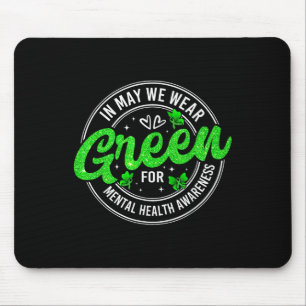 Mousepad Em Maio Vestimos Camisa Verde Para Saber Da Saúde