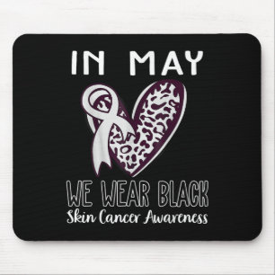 Mousepad Em maio, Vestimos Mês de Consciência do Cancer da