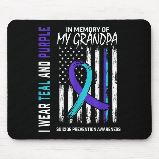 Mousepad Em Memória do Avô Prevenção ao Suicídio Ame (Frente)