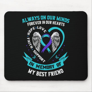 Mousepad Em memória do meu melhor amigo, Sensibilização sui