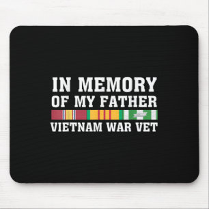 Mousepad Em Memória Do Meu Pai, A Família Veterana Do Vietn