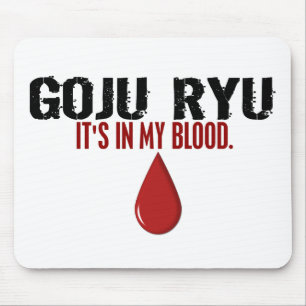 Mousepad Em meu sangue GOJU RYU