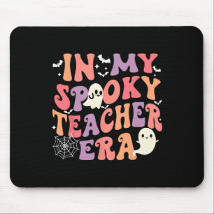 Mousepad Em Meu Teacer Era Fantasma O Halloween Retro Tea