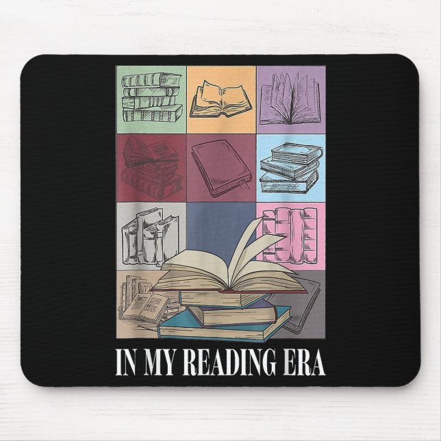 Mousepad Em Minha Época De Leitura, O Livro (Frente)