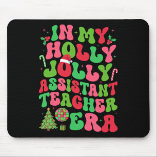 Mousepad Em Minha Holly Xmas Jolly Istant Professora Era Ch