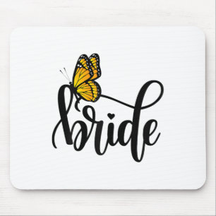 Mousepad Em Minha Noiva da Era Borboleta Bliss E Floral W