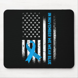 Mousepad Em novembro, Vestimos a consciência da diabetes az