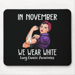 Mousepad Em novembro, Vestimos a consciência do Cancer do p