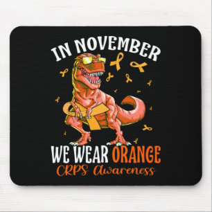 Mousepad Em novembro, Vestimos a Sensibilização dos Laranja