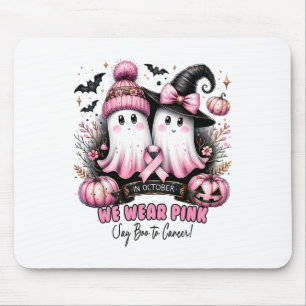 Mousepad Em outubro, Vestimos A Sensibilização Do Cancer De