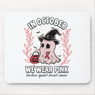 Mousepad Em outubro, Vestimos As Abelhas Nk Boo Contra A Ru