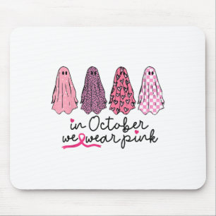 Mousepad Em outubro Vestimos Nk Ghost Boo Halloween Breve C