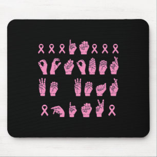 Mousepad Em outubro, Vestimos o baile de mama em língua ros