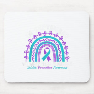 Mousepad Em Setembro, Vestimos Suicídio De Fita Roxal Teal