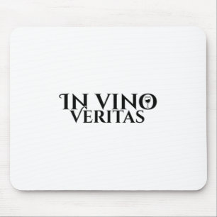 Mousepad Em Vino Veritas _ Latim _ Roma Antiga _ Amor Vinho