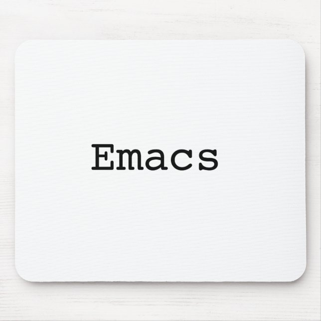 Mousepad Emacs (Frente)
