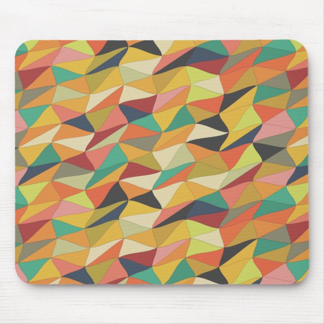 Mousepad emaranhado colorido em La Boca (Frente)